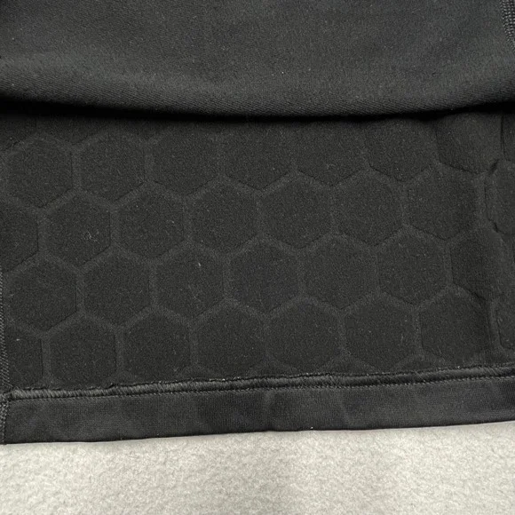 Nike Pro Hyperwarm Fitted Mens XXL Black Quarter Zip Long Sleeve Top 922442-010